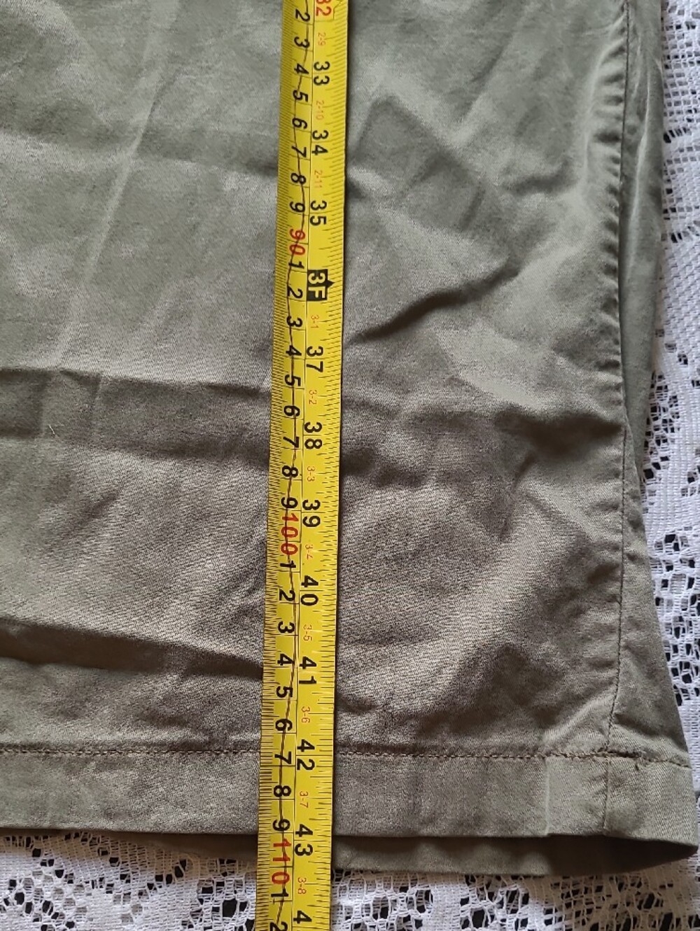 American Eagle Outfitters Olive Wide-Leg Drawstring Pants SZ M - Picture 8 of 15
